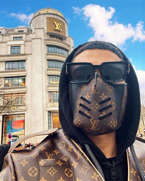 louis vuitton respirator mask|louis vuitton mask men's.